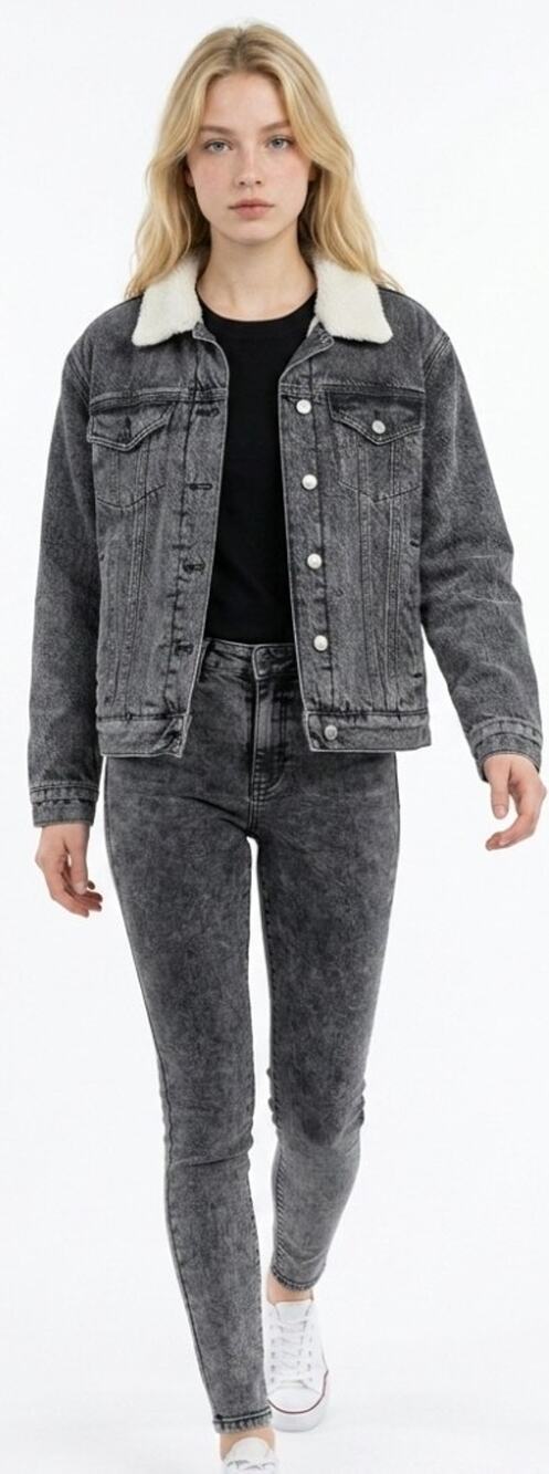 Women's Sz Xs/S PacSun Denim Coat